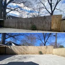 Wood Fence Cleaning & Staining in Marietta, GA 1