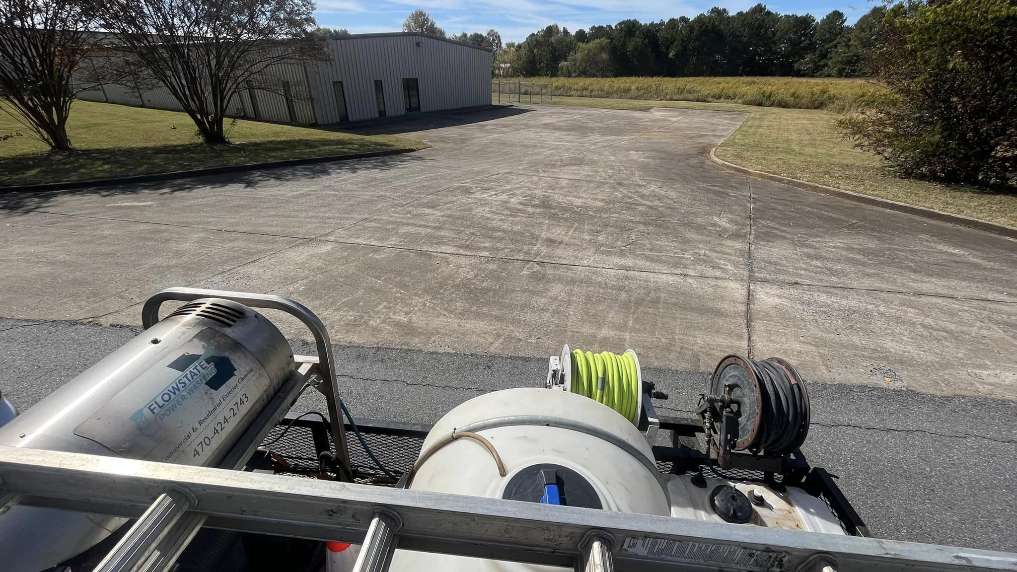 Top Quality Commercial Services - Concrete Pressure Washing Performed in Cartersville, GA